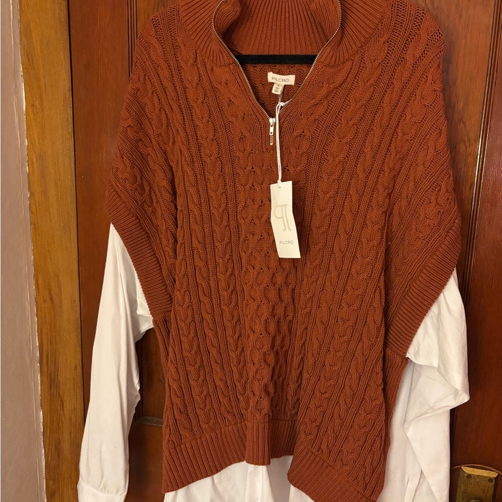 Anthropologie pilcro layered sweater NWT